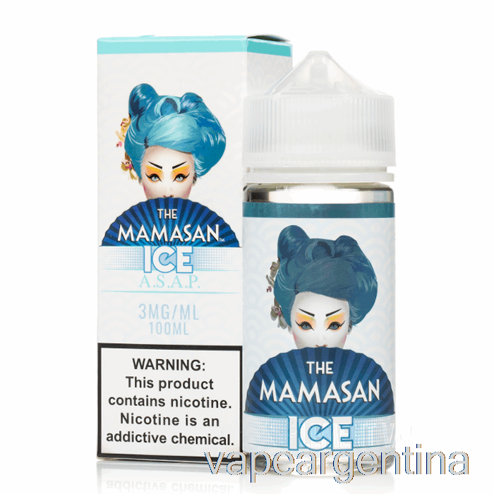 Hielo Lo Antes Posible - El E-líquido Mamasan - 100ml 3mg Vape Argentina